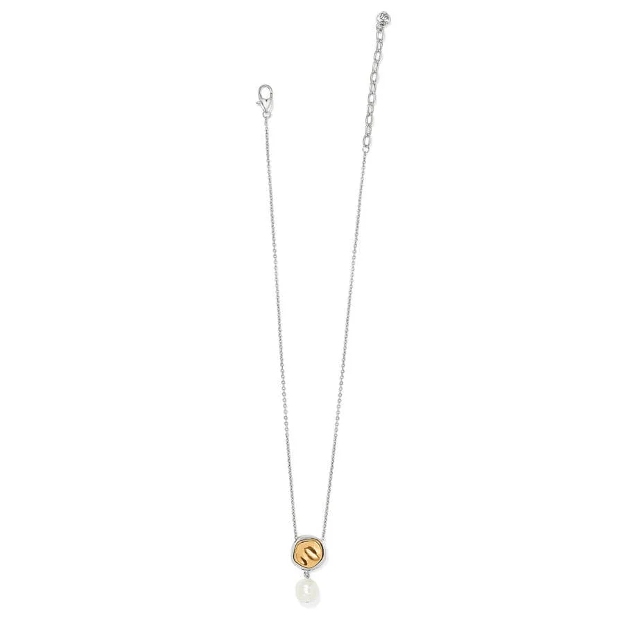 Cascade Round Pearl Necklace - Image 3