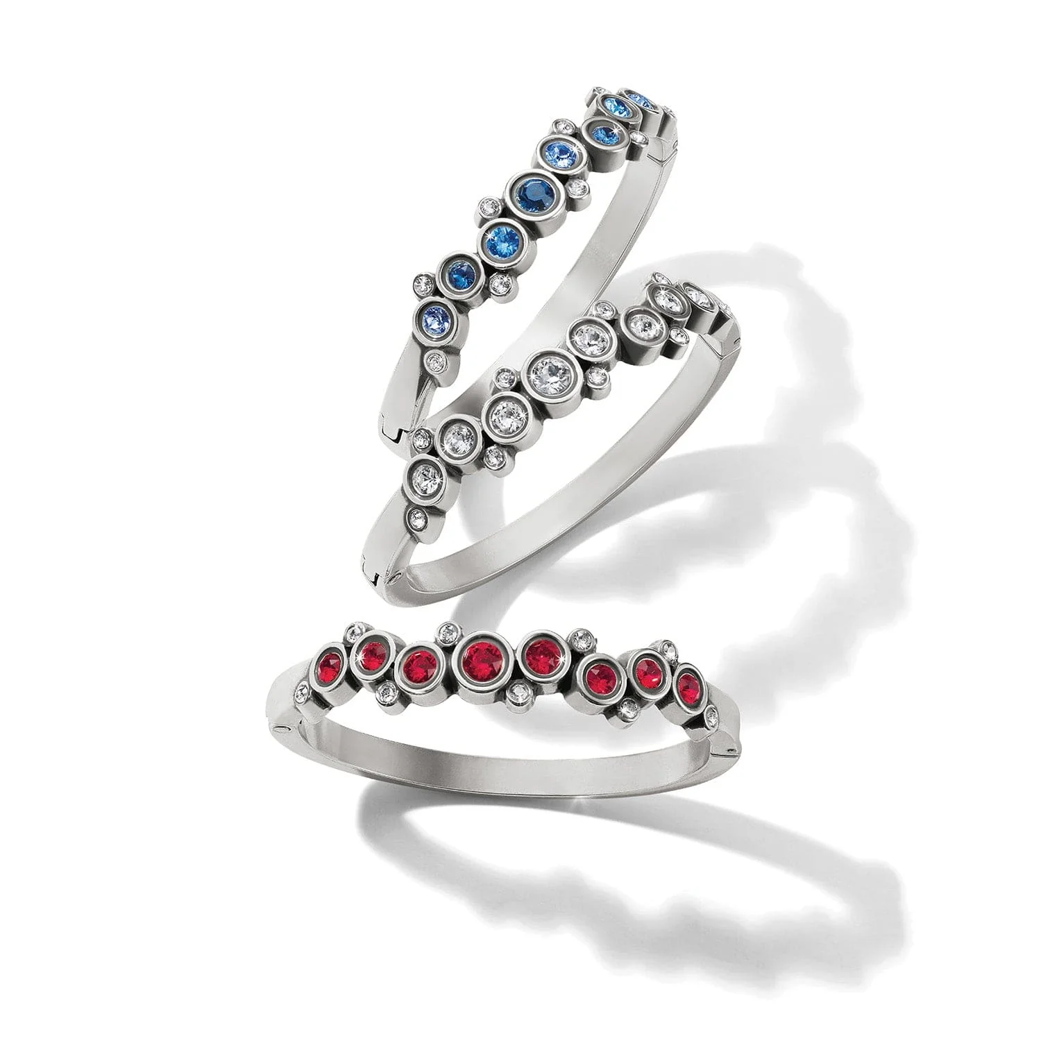 Constella Cluster Hinged Bangle - Image 6