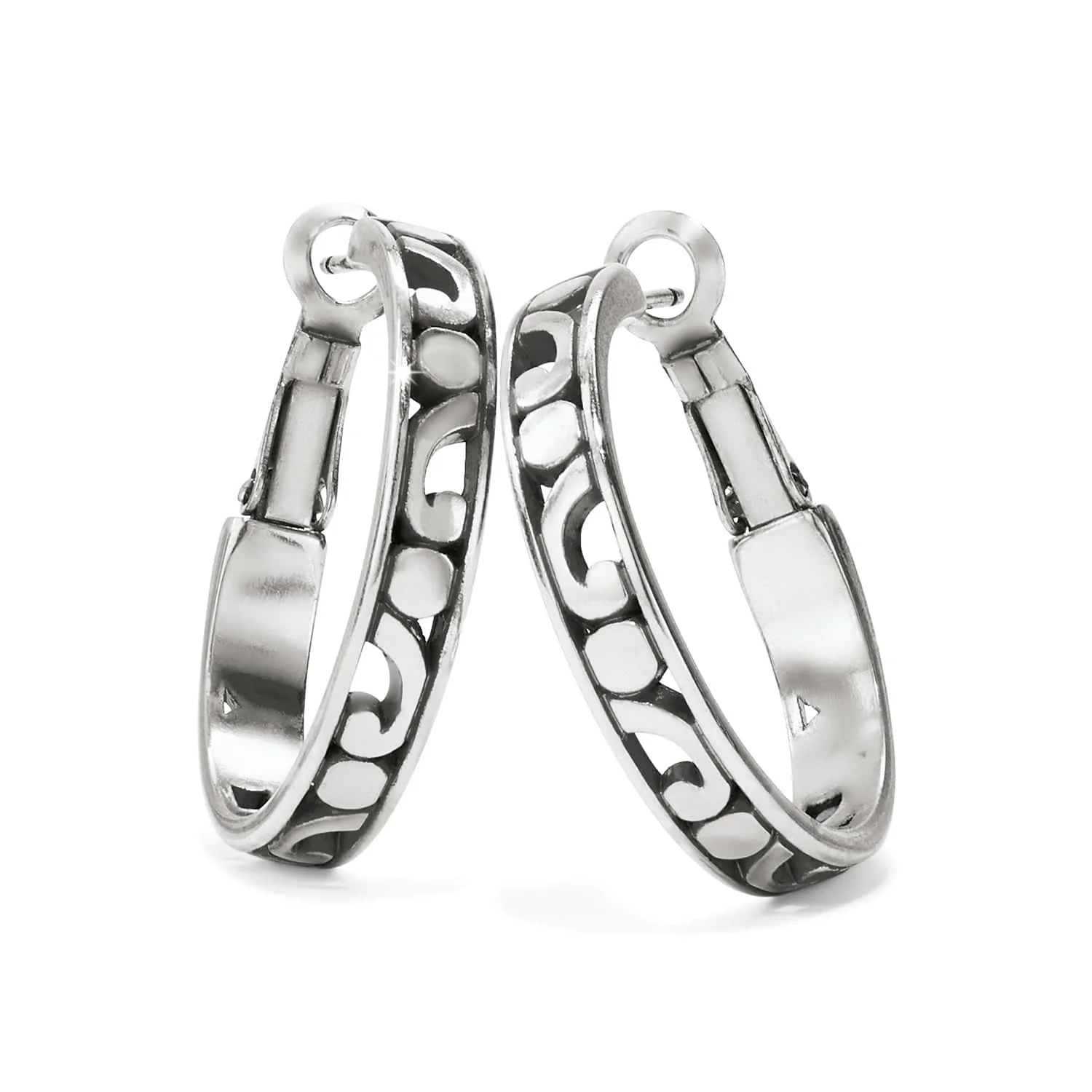 Contempo Small Hoop Earrings - Image 3