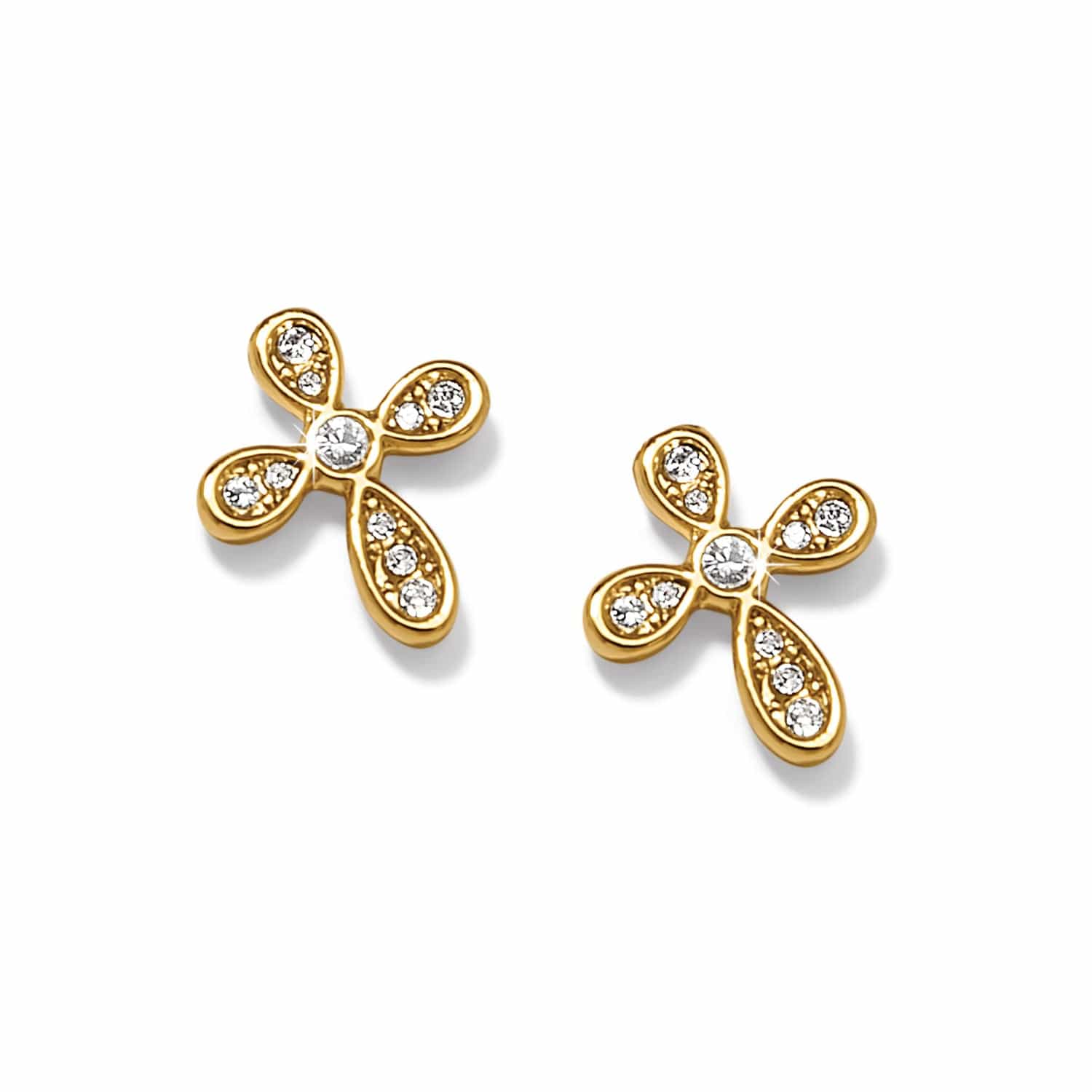Enchanting Cross Post Earrings - Image 2