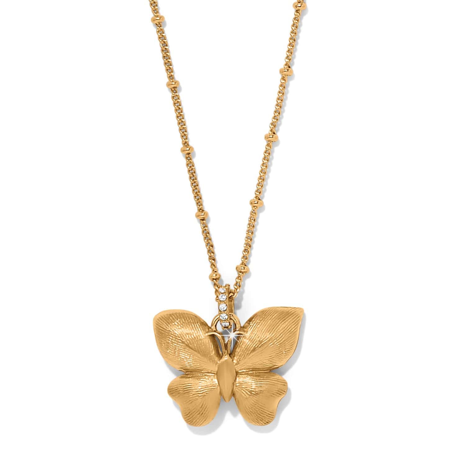 Everbloom Flutter Pave Necklace - Image 2
