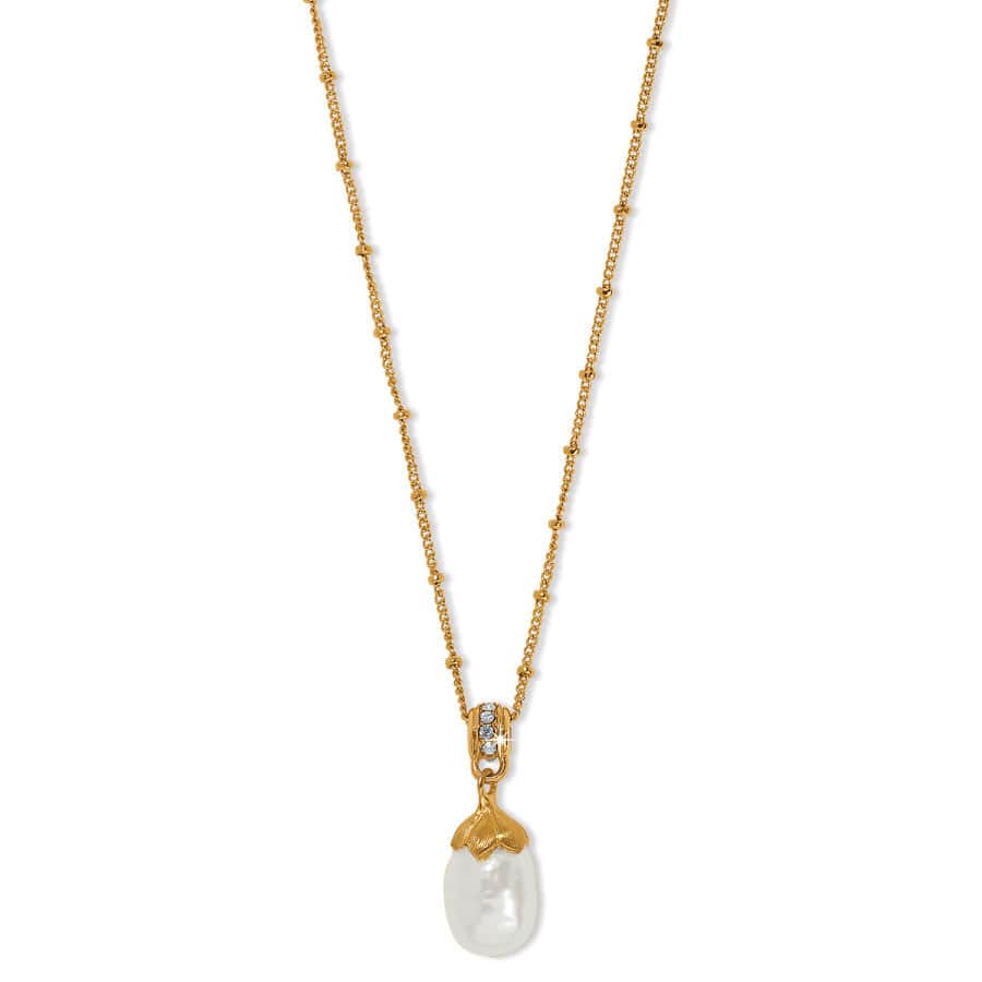 Everbloom Pearl Drop Necklace - Image 6
