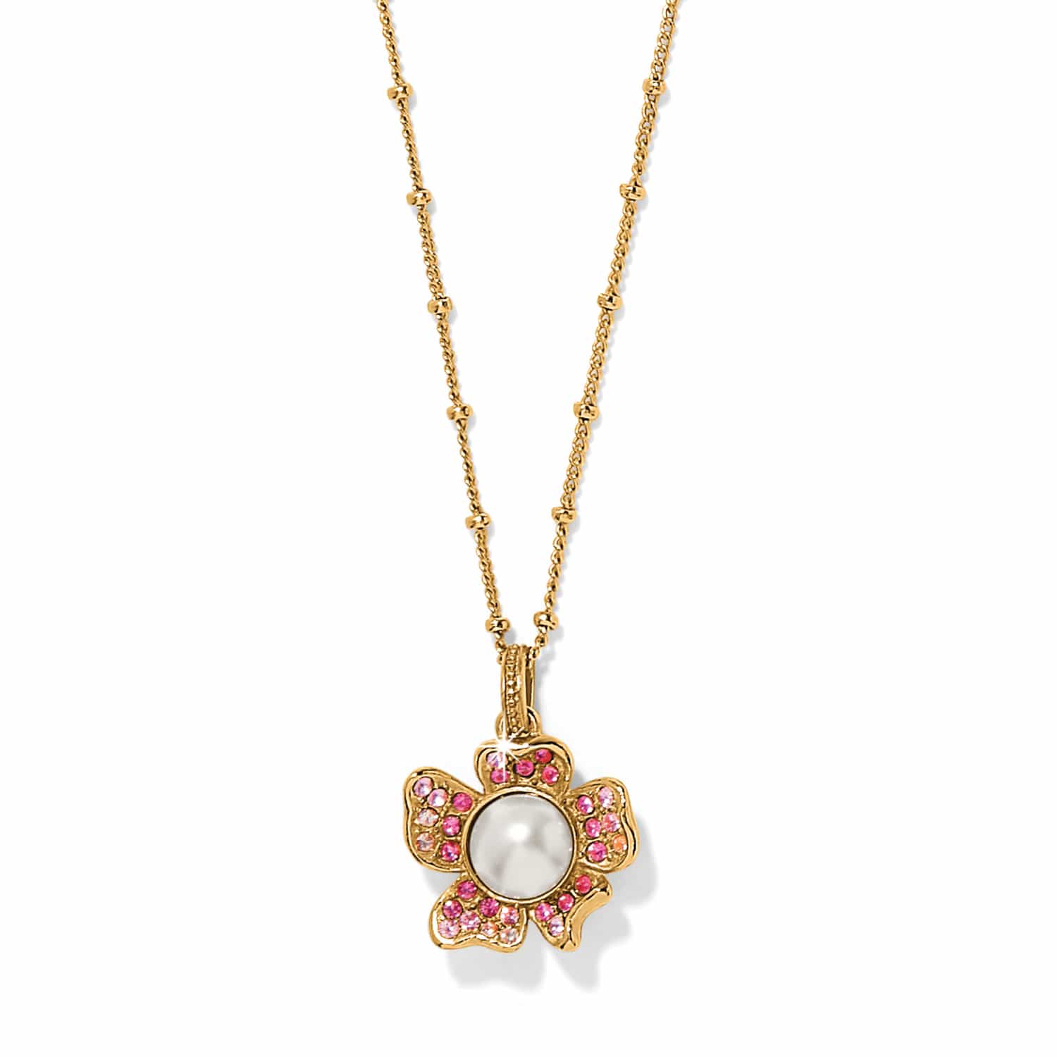 Everbloom Pearl Pink Short Necklace