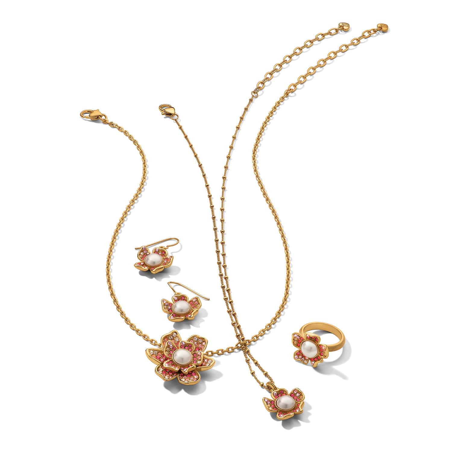 Everbloom Pearl Pink Short Necklace - Image 4