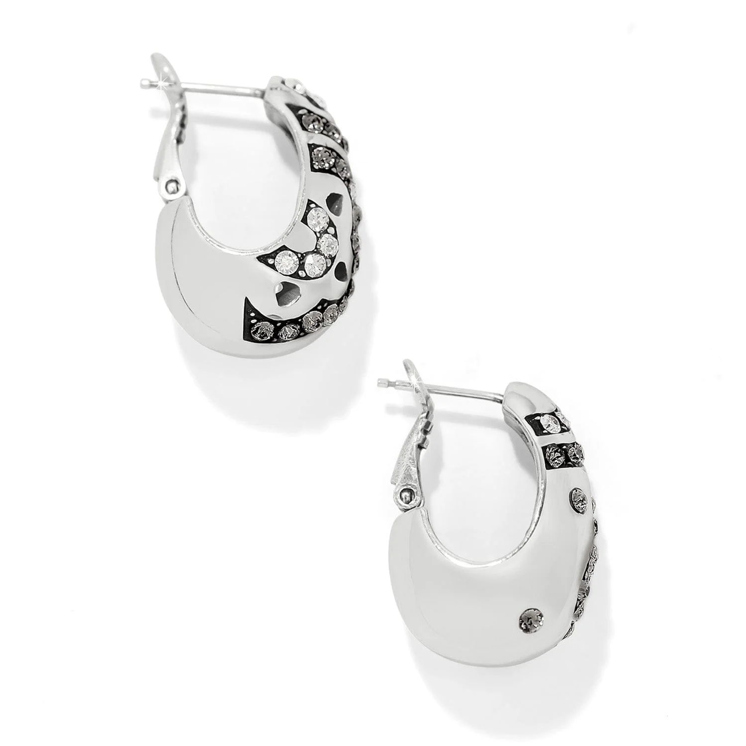 Flora Shine Hoop Earrings - Image 2