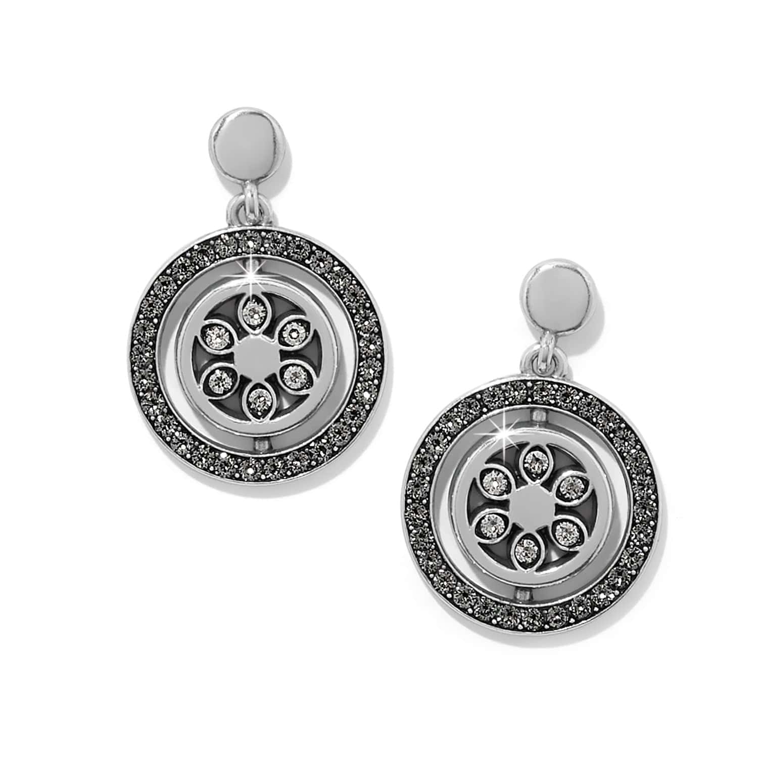 Flora Shine Petite Post Drop Earrings - Image 3
