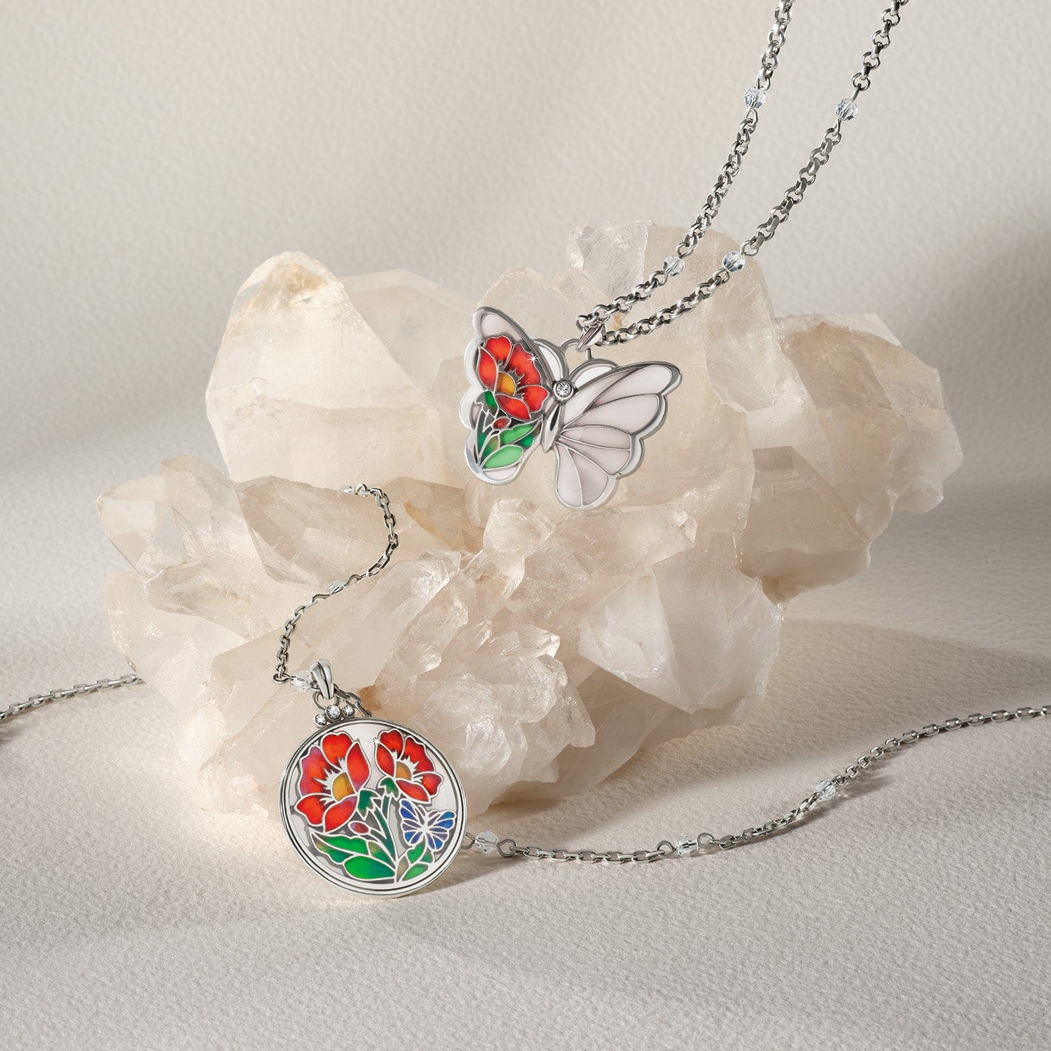 Garden Of Light Butterfly Necklace - Image 4