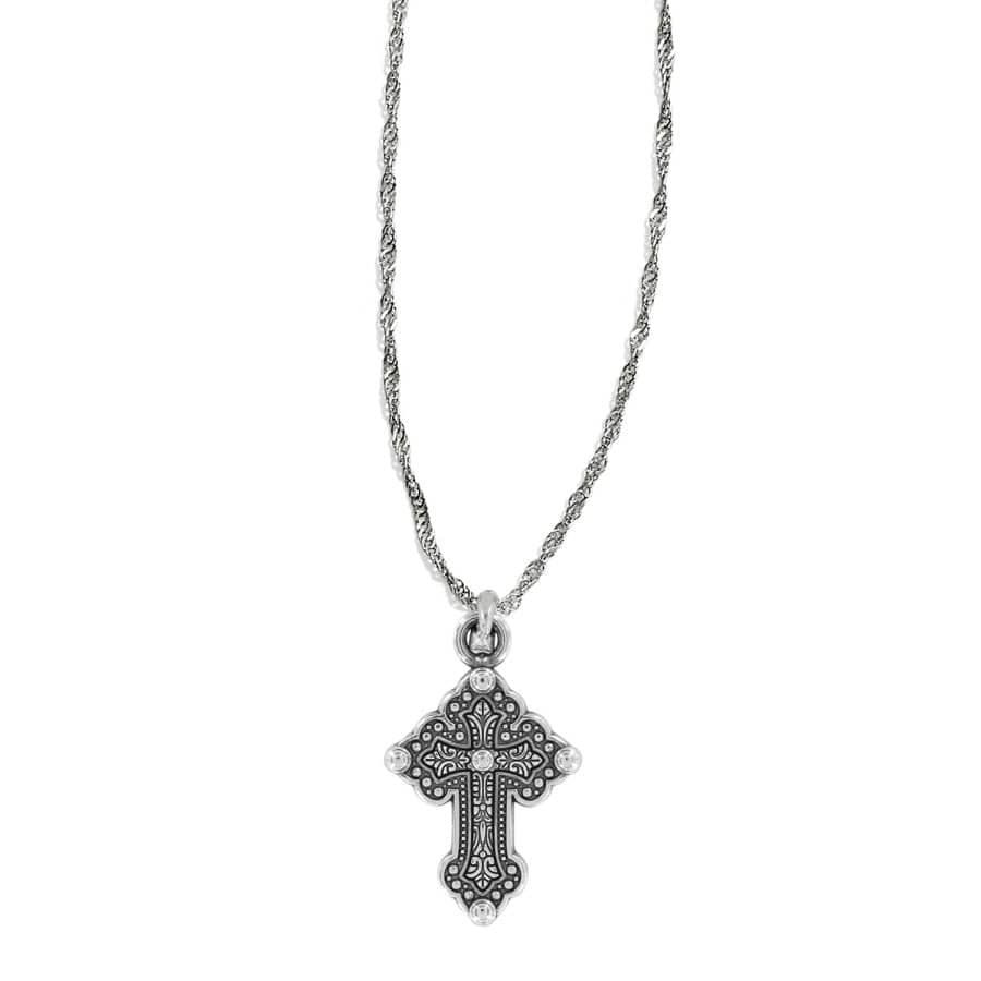 Greek Petite Cross Necklace - Image 2