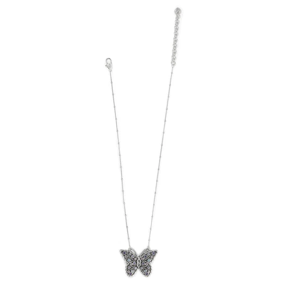 Halo Gems Monarch Butterfly Necklace - Image 2