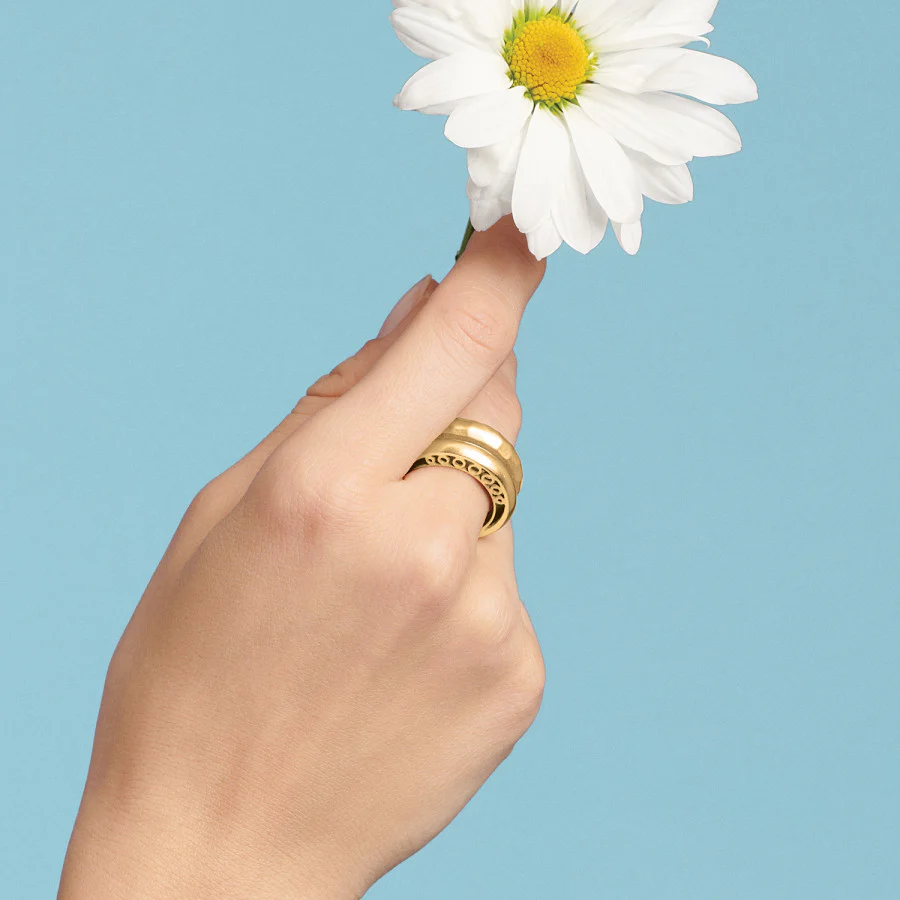 Inner Circle Double Ring - Image 5