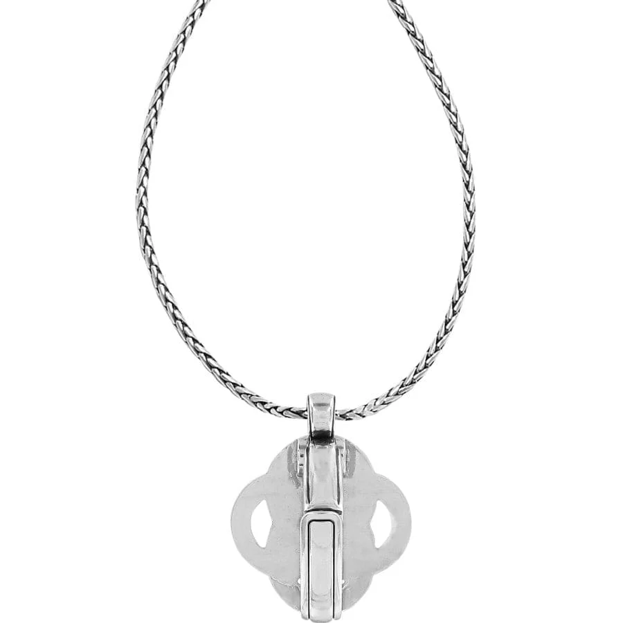 Interlok Badge Clip Necklace - Image 2