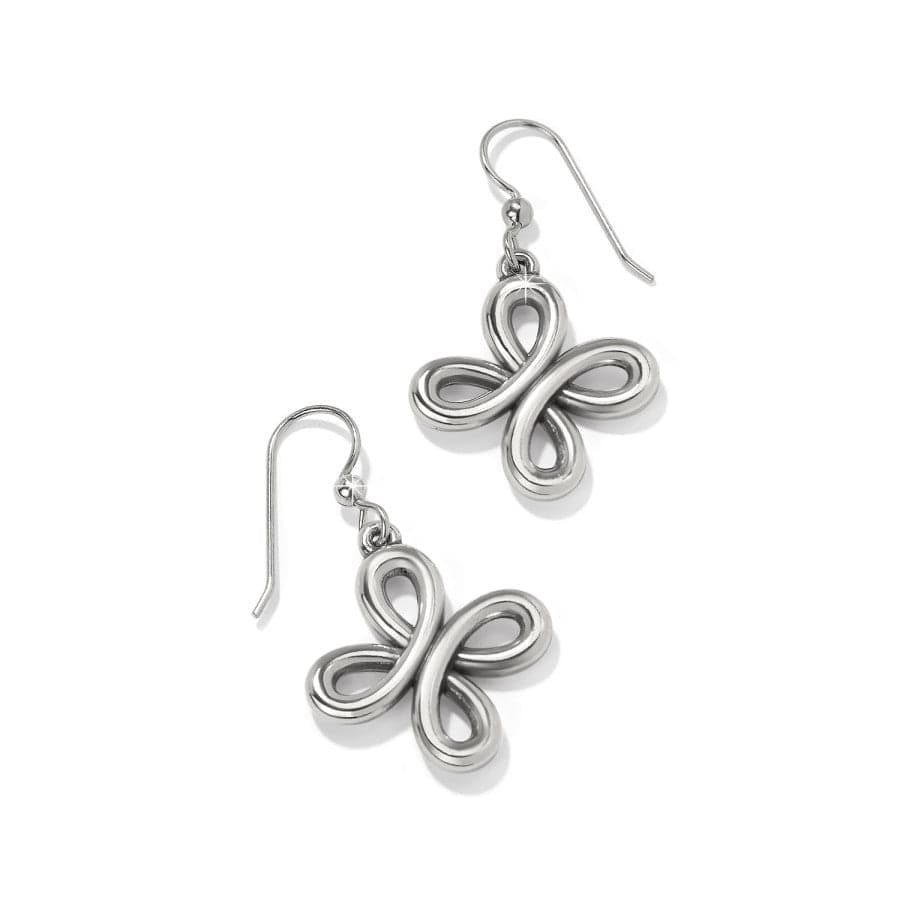 Interlok Curve French Wire Earrings - Image 2