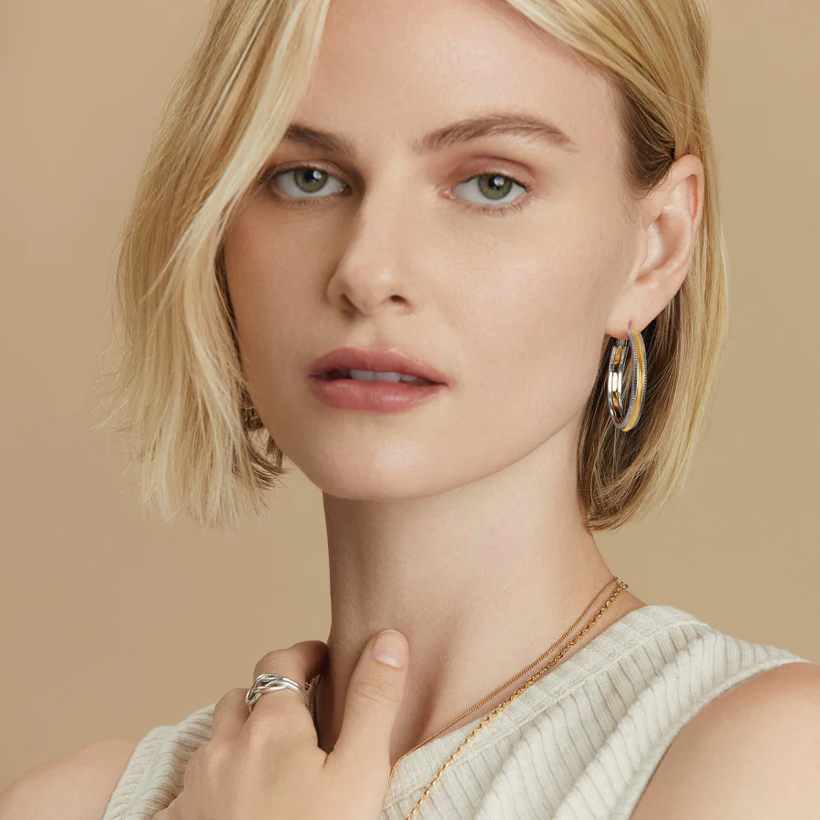 Interlok Heirloom Hoop Earrings - Image 2