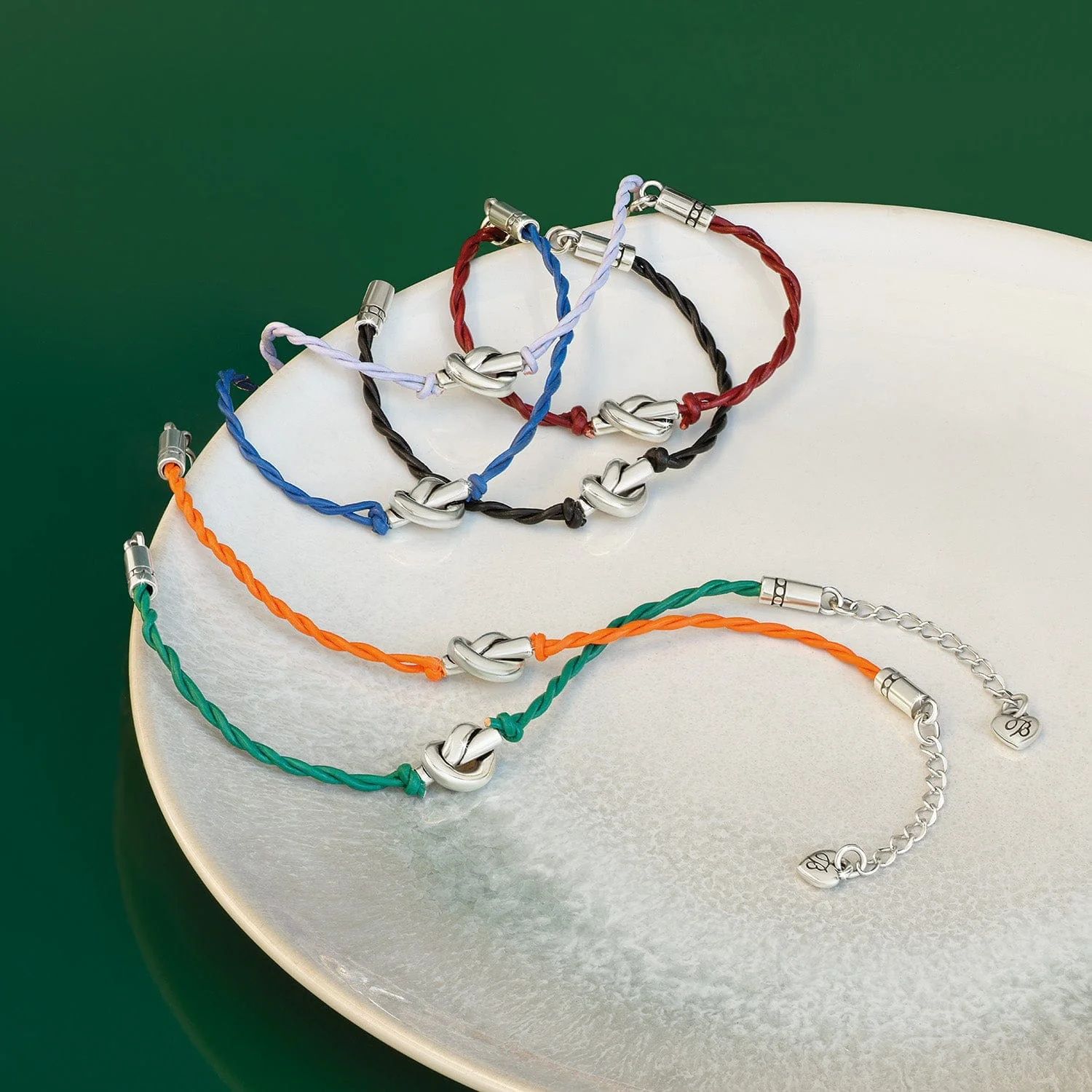 Interlok Single Knot Leather Bracelet - Image 12