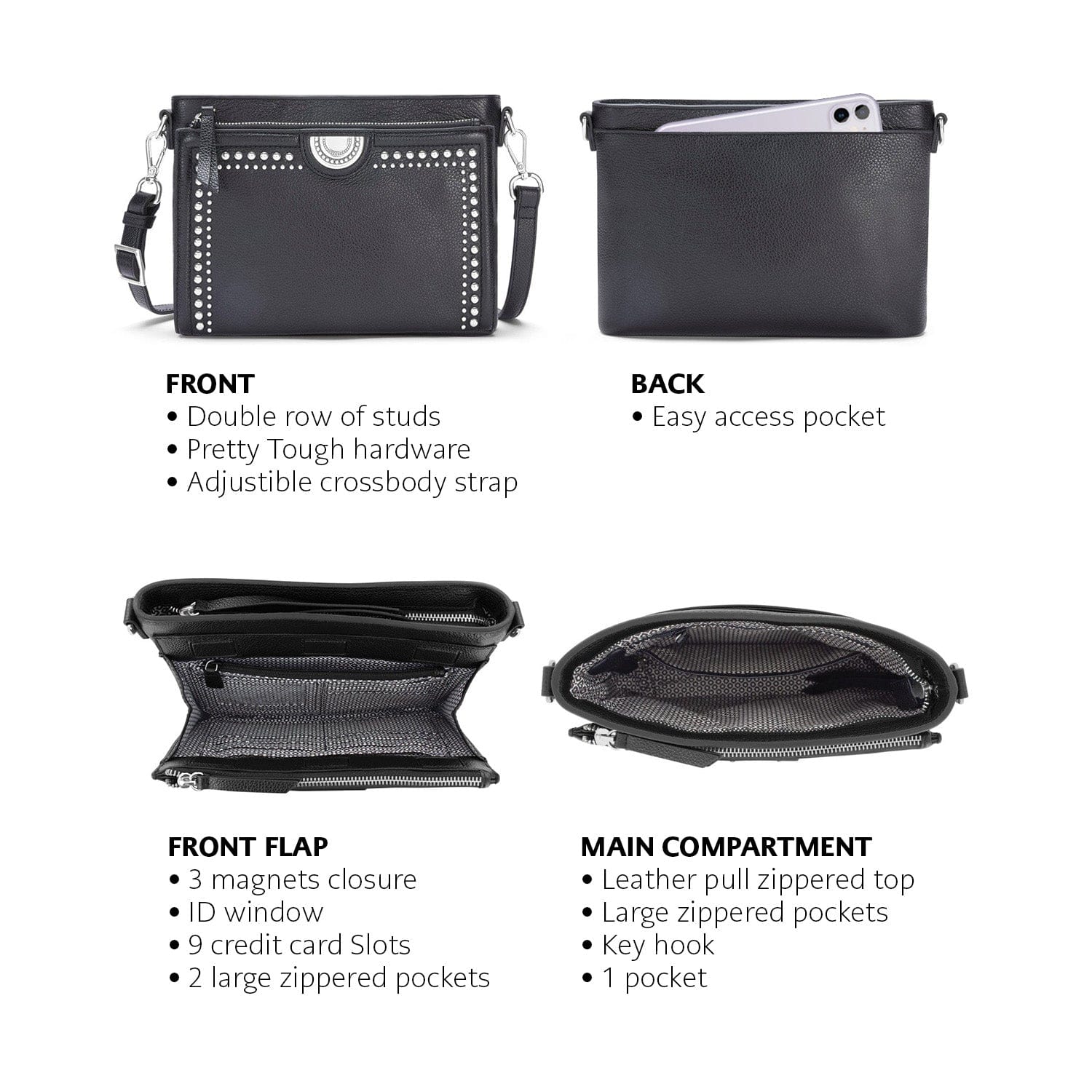 Jordyn Cross Body Organizer - Image 10