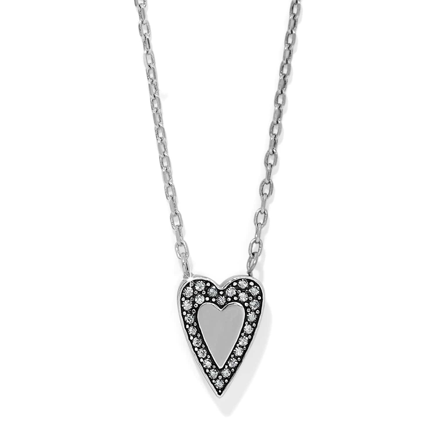Love Messages B Bold Reversible Necklace