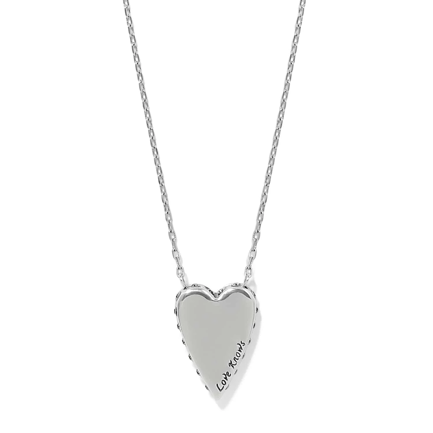 Love Messages Love Knows Blue Necklace - Image 2