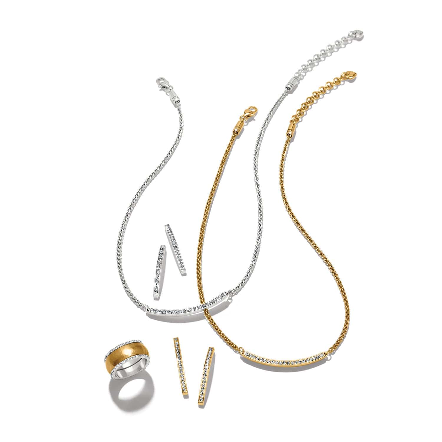 Meridian Geo Bar Post Earrings - Image 5