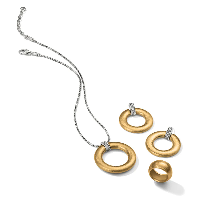 Meridian Geo Post Drop Earrings - Image 3