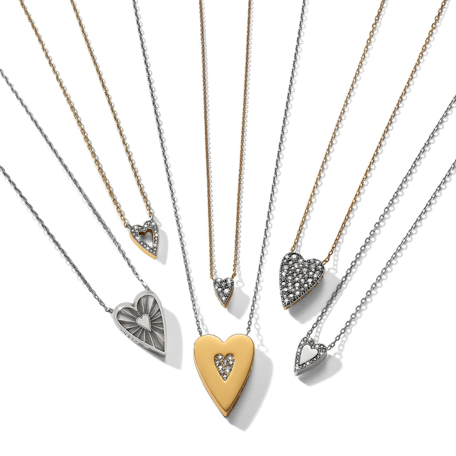 Mystery Of Love Golden Heart Necklace - Image 4