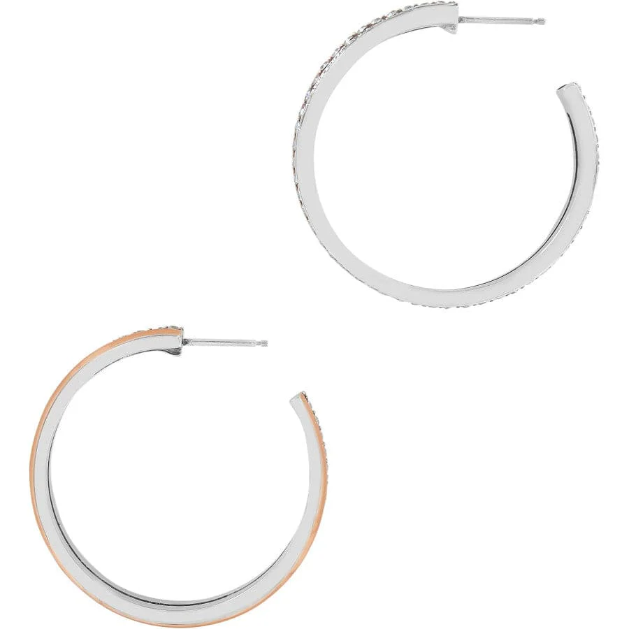 Neptune's Rings Duo Large Hoop Earrings - Image 2