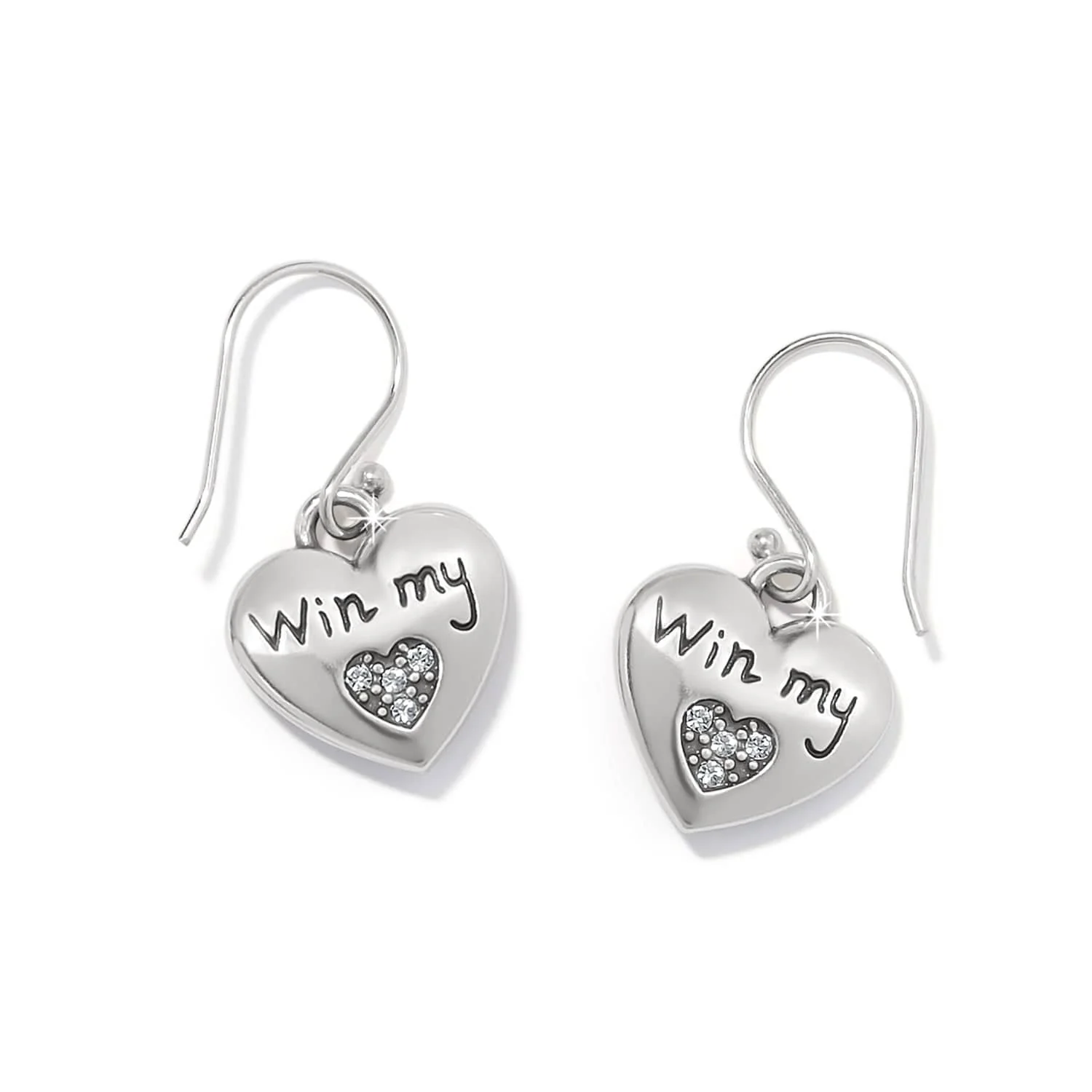 One Heart Reversible Earrings - Image 2