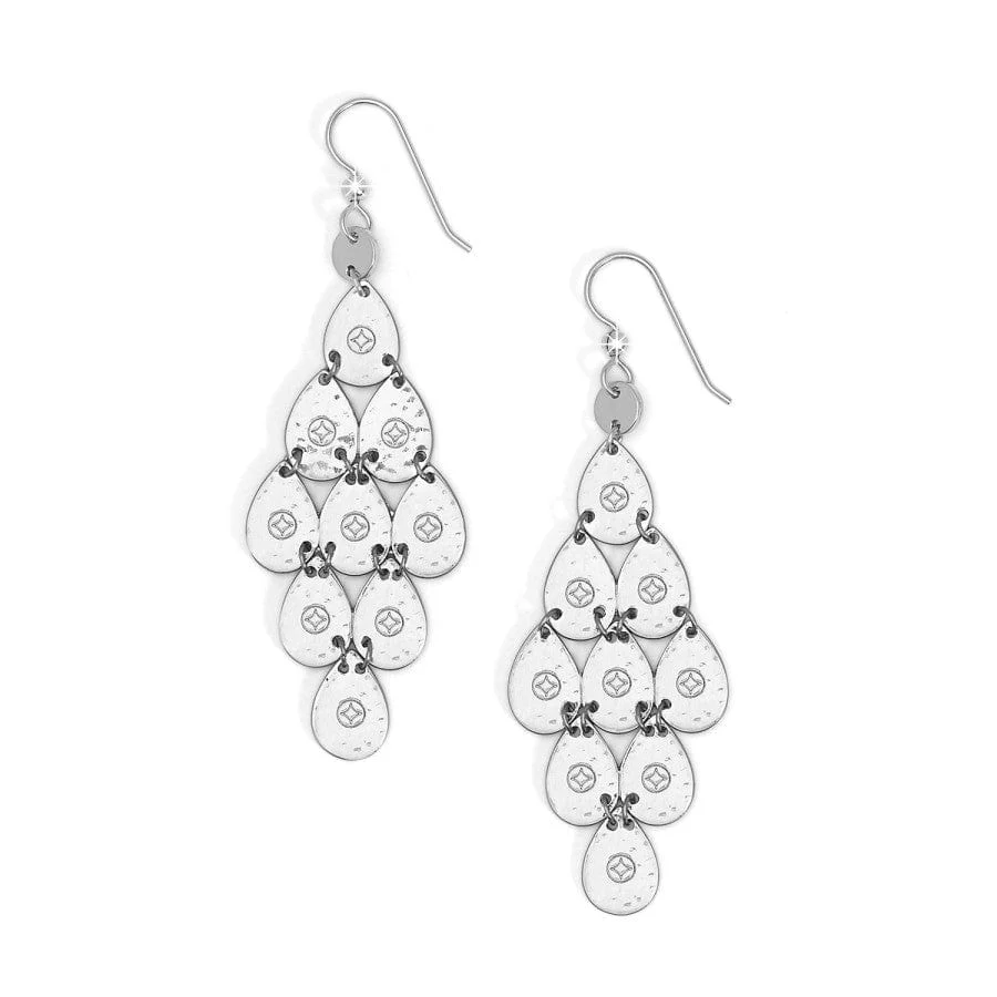 Palm Canyon Teardrop French Wire Earrings - Image 2