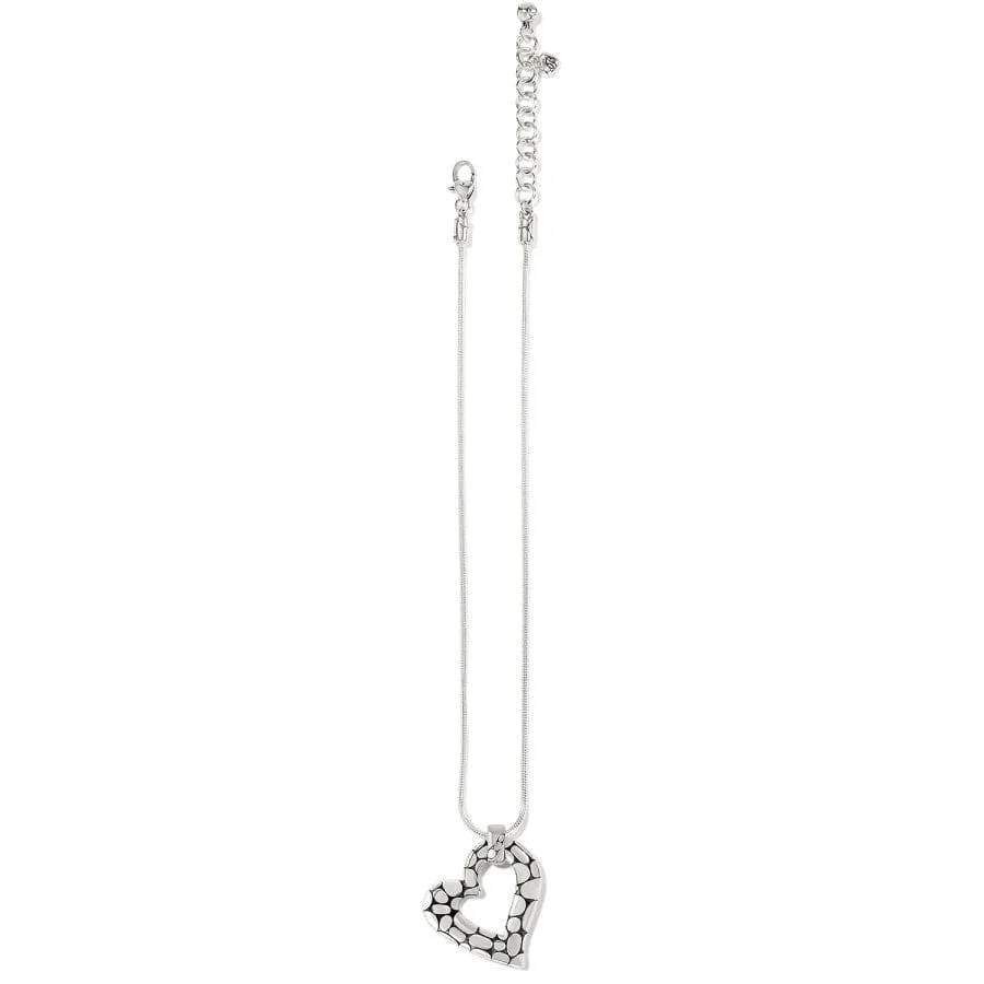 Pebble Heart Necklace - Image 2