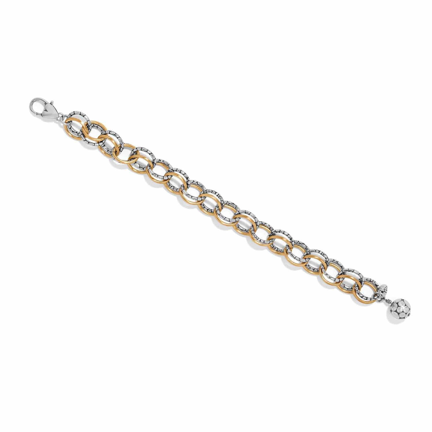 Pebble Link Two Tone Bracelet - Image 2