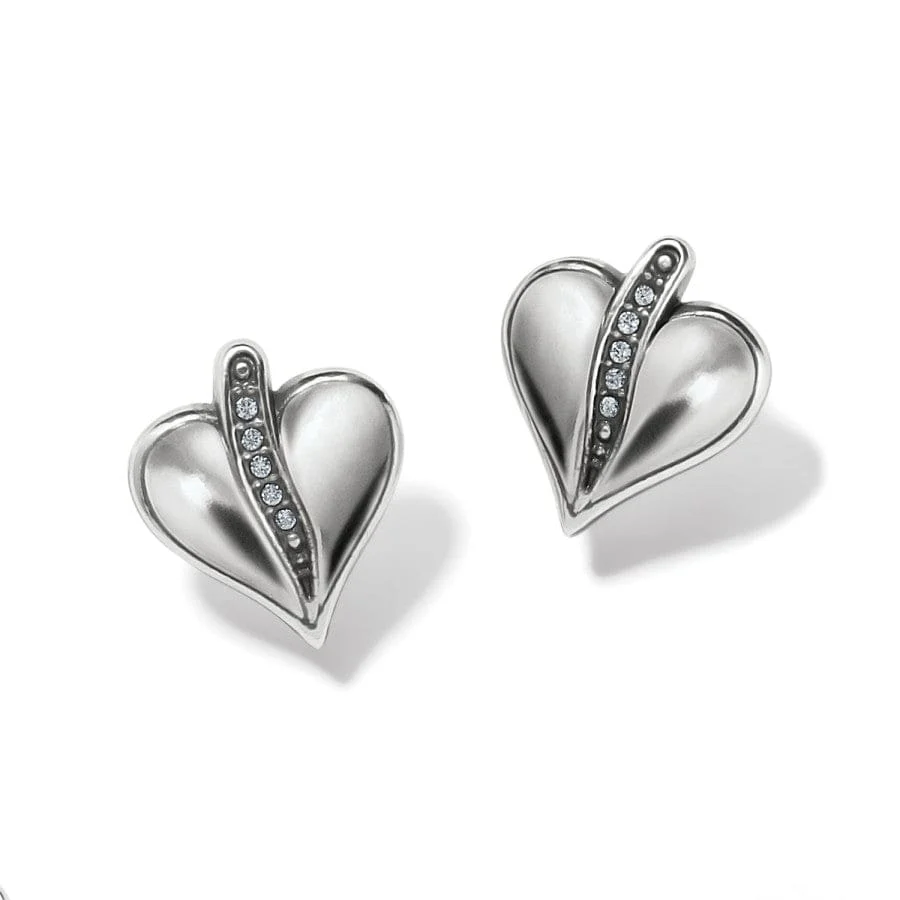 Precious Heart Post Earrings - Image 2