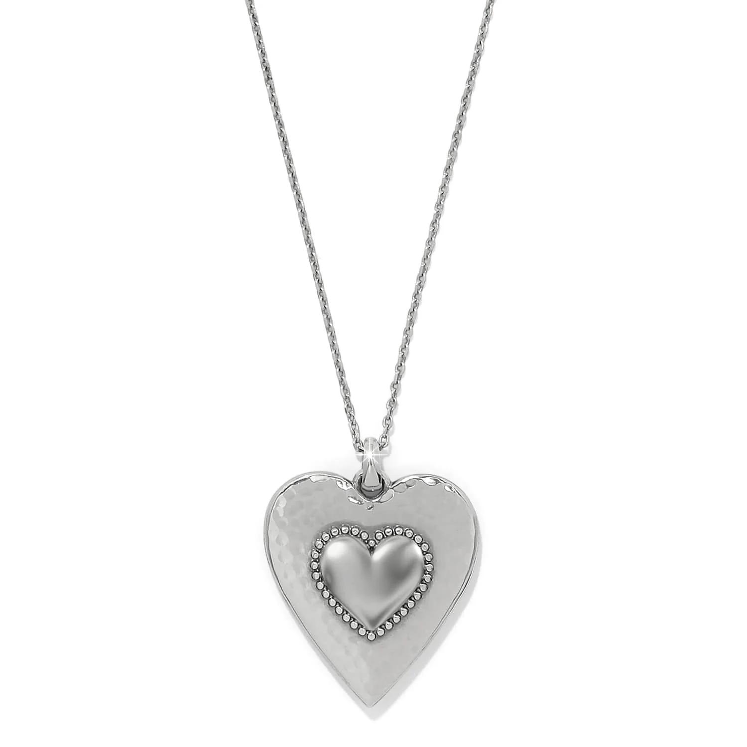 Pretty Tough Gem Heart Necklace - Image 5