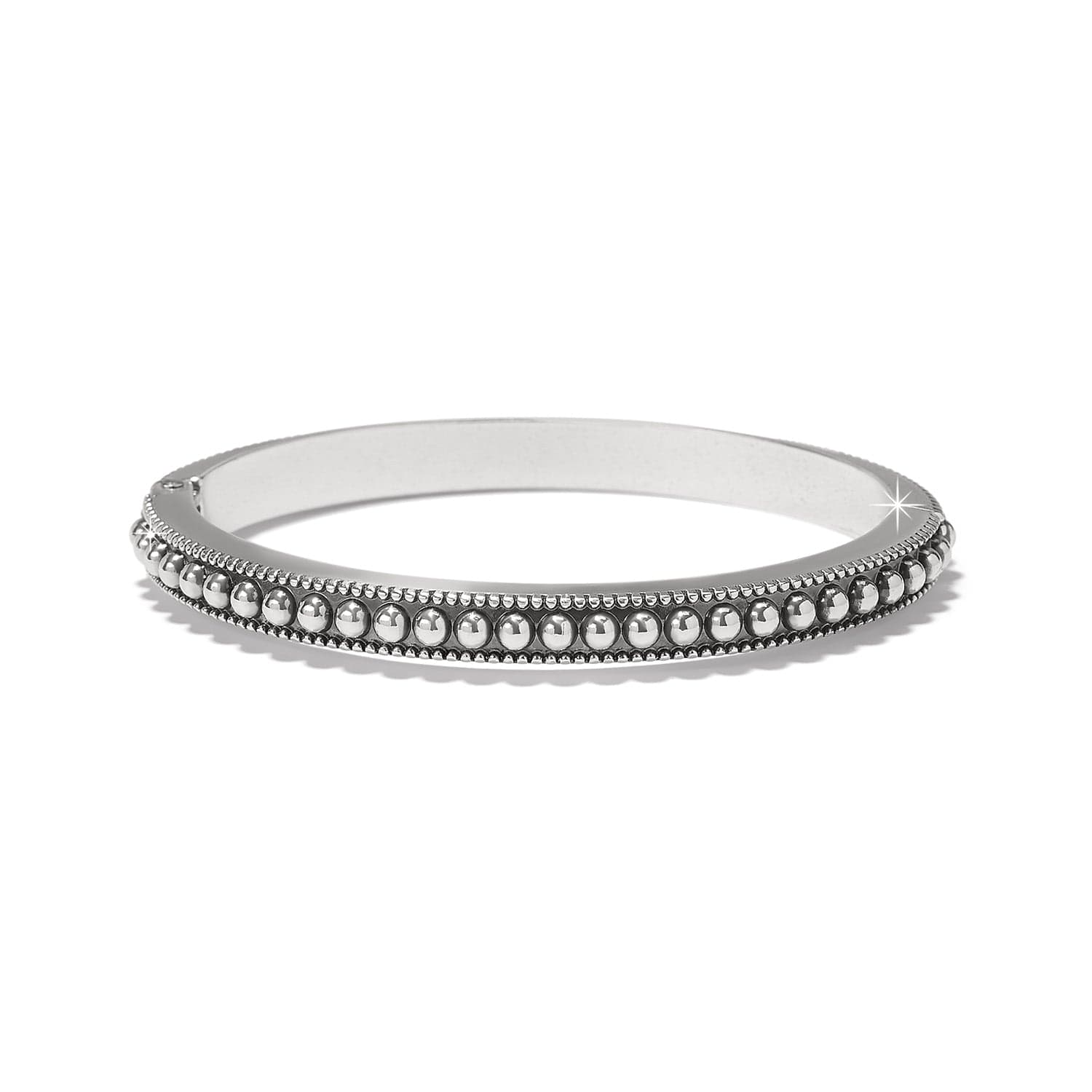 Pretty Tough Gem Hinged Bangle - Image 2