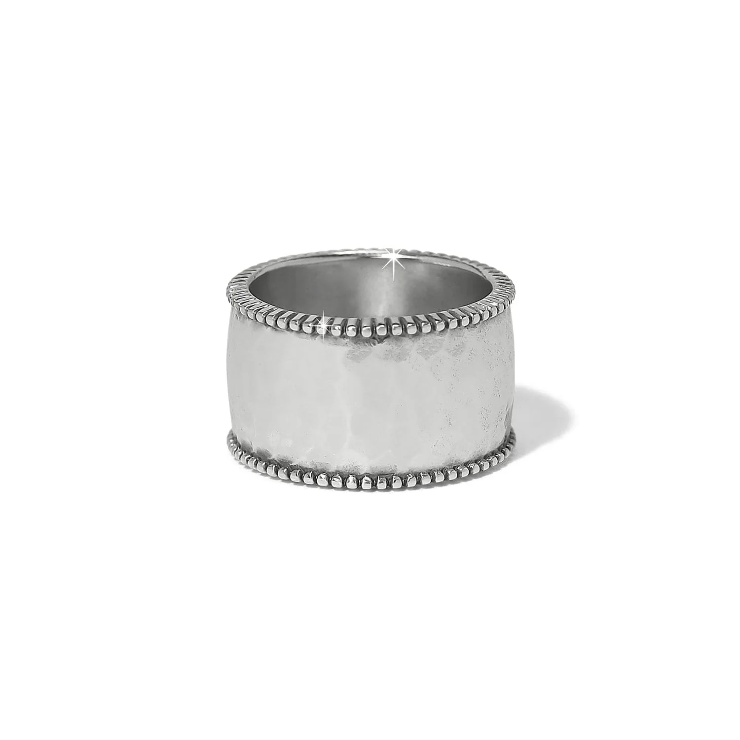 Pretty Tough Gem Wide Band Ring - Image 5