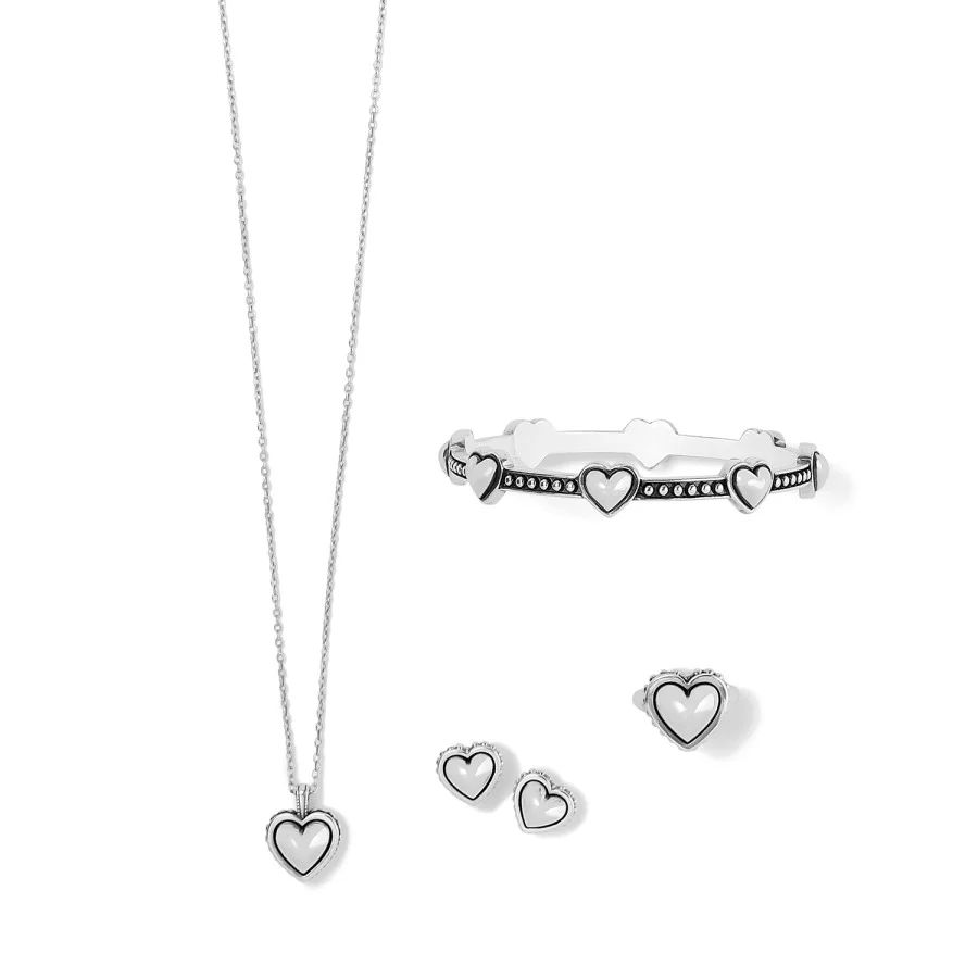 Pretty Tough Petite Heart Post Earrings - Image 3