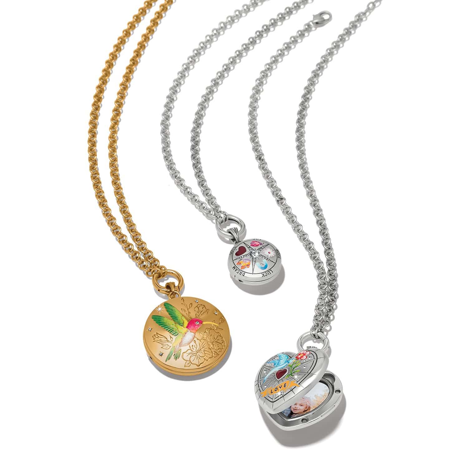 Reverie Bluebird Locket Necklace - Image 4