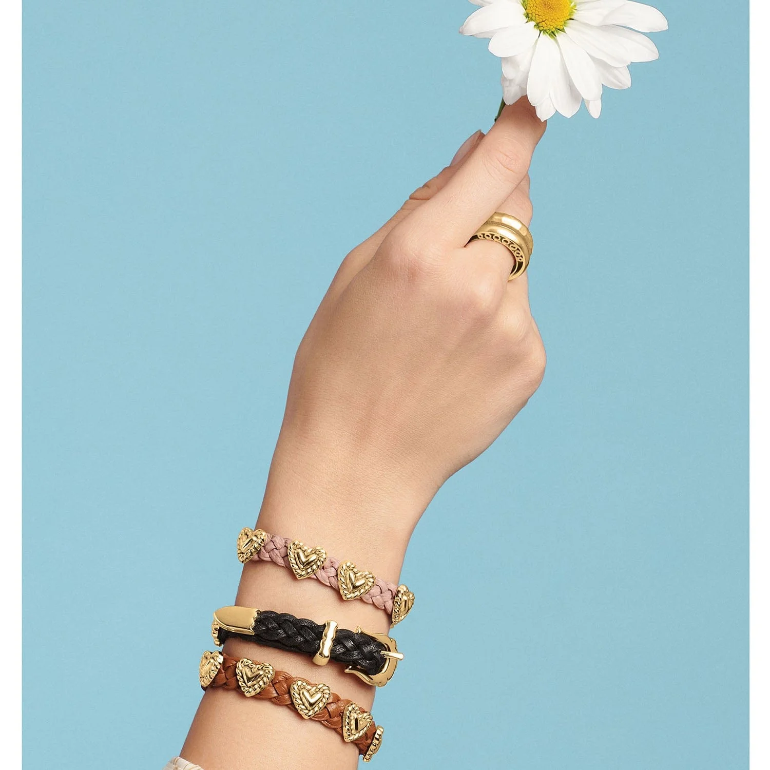 Roped Heart Braid Bandit Bracelet - Image 46