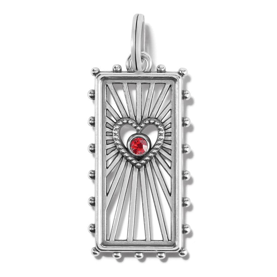 Treasured Heart Beams Amulet