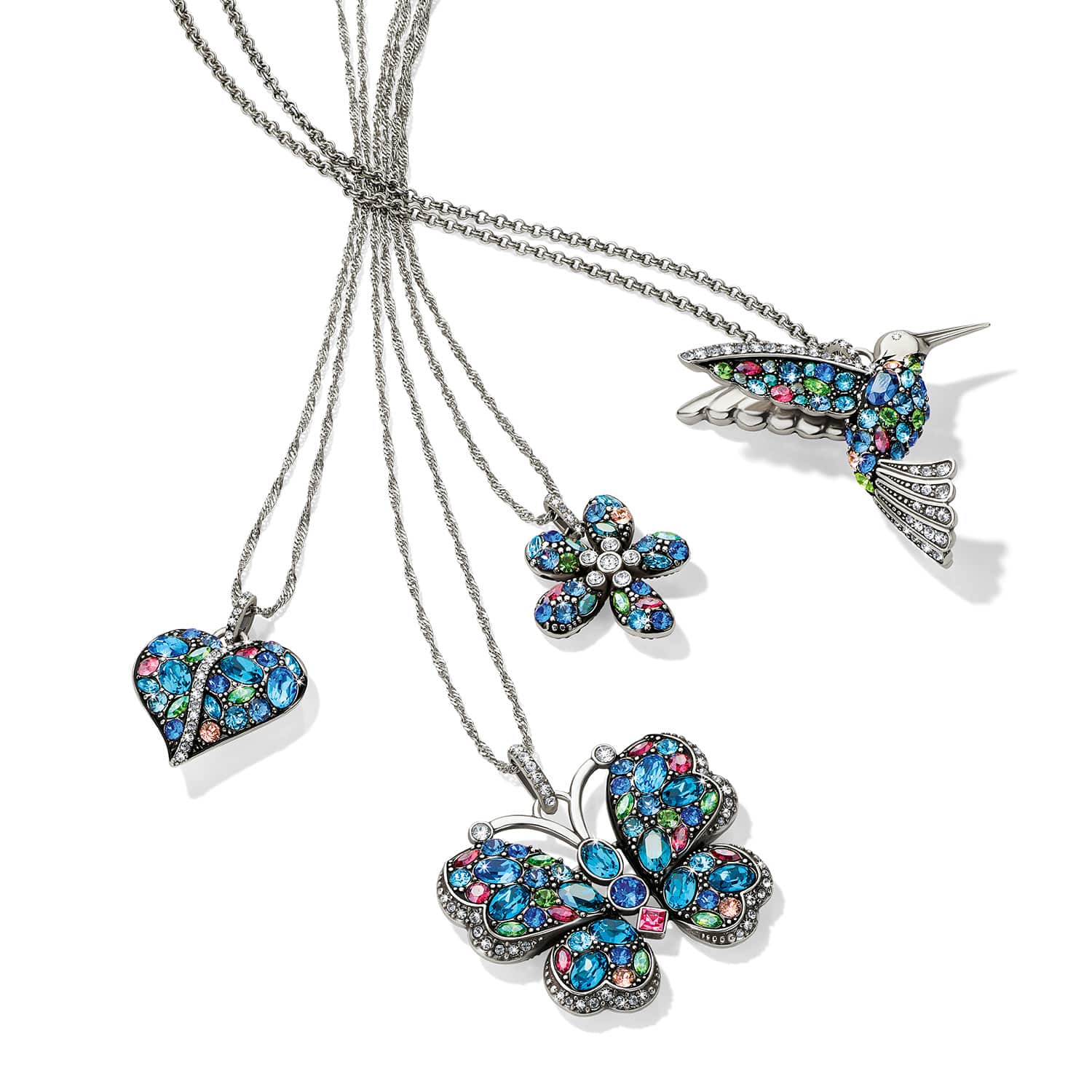 Trust Your Journey Large Butterfly Necklace - Image 4