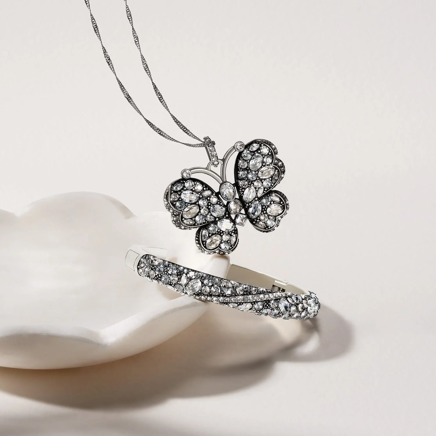 Trust Your Journey Large Butterfly Necklace - Image 9