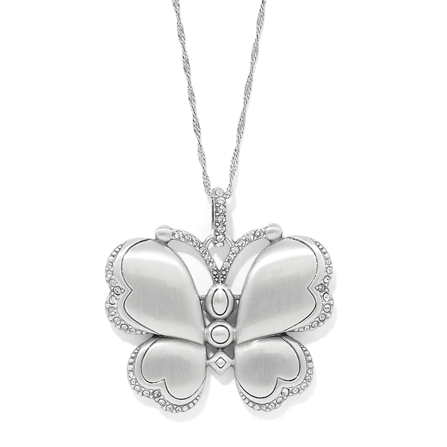 Trust Your Journey Reversible Butterfly Necklace - Image 6