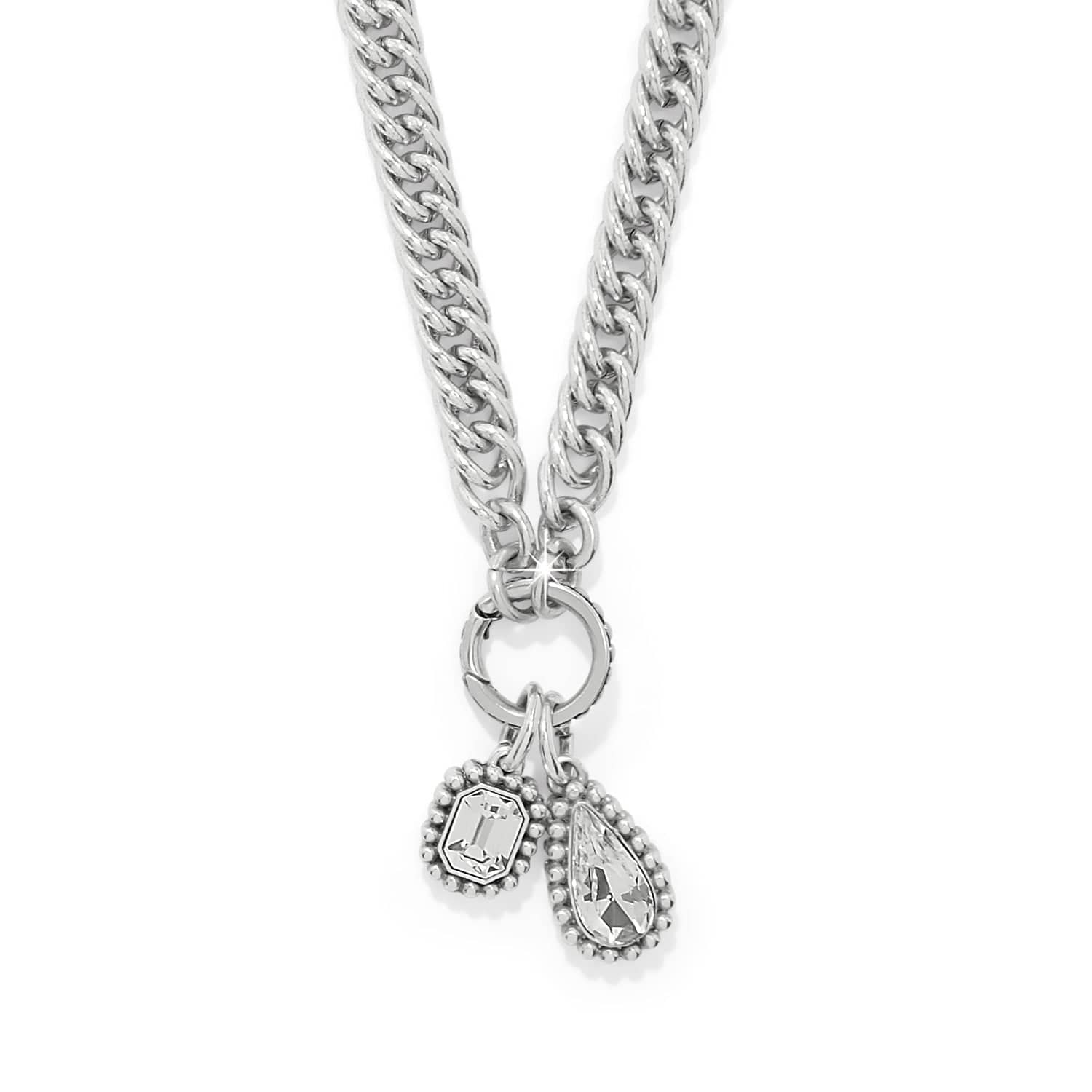 Twinkle Luxe Charm Link Necklace